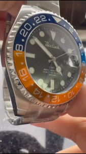 ⌚ BERLINK GMT Series - BK5024-G03 Diver Watch | Swiss Movement | Sapphire Crystal