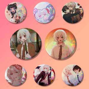 S-Saihate Game Station Badges laser badges cartoon brooches suitable for clothing backpack accessories lapels