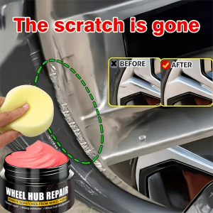 Wheel Rim Repair Kit – Alloy Wheel Scratch Repair And Surface Restoration Kit Easy Solution for Fixing Scratches Curb Damage A