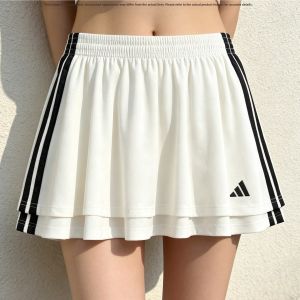 adidas | Comfortable Classic Striped Breathable Womens Skirt