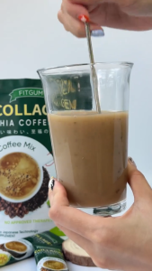 120g Fitgum Collagen Chia Coffee with Glutathione for Wellness and Radiant ComplexionFitgum Collagen Chia Coffee with Glutathione for Wellness and Radiant Complexion