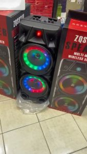 ZQS 8210 BOOM BOX 8" ×1 WIRELESS KARAOKE BLUETOOTH SPEAKER READY STOCK
