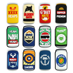 Hot Toys | 12pcs Love Drink Popular Cartoon Series for Shoe Charms PVC DIY Shoe Accessories for Classic Clog Shoe Decoration Kids Gifts