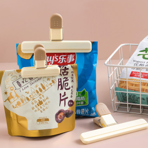 Chip Clips Food Clips Snack Bag Clips 2pcs/4pcs Kitchen Clips for Food Storage Plastic Sealing Clips for Food Packages