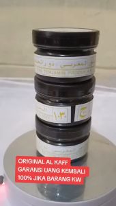 Set 6pcs Bukhur Al-Kaaf Maghribi Warna Hitam Aromaterapi