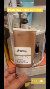 The Ordinary Mineral UV Filters SPF 30 100% Mineral Sunscreen 30ml – Broad Spectrum Reef-Safe Non-Nano Zinc Oxide & Titanium Dioxide