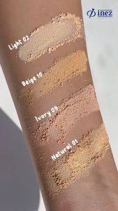 Bedak Tabur Satin Smooth Face Powder Inez TERMURAH