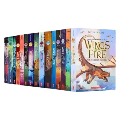 【Ready Stock】Wings of Fire 1-15 book set The Dragonet Prophecy / Tui T. Sutherland