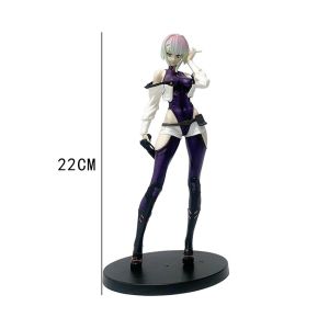 Bandai | 22CM Anime Game Cyberpunk: Edgerunners Lucy Figure Standing Anime Model Toy Gift Collection Aciton Figure PVC
