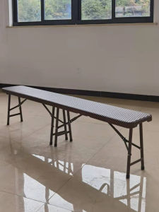 Portable Outdoor Folding Plastic Picnic Bench Thickened Camping Fishing Chair Garden Leisure Furniture Picnic Table Bench