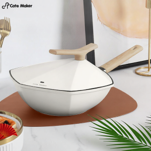 Cate Maker | Non-stick Frypan Suitable for Induction and Gas Stoves