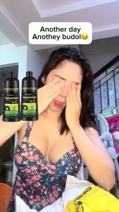 VIVX ย้อมผม เปลี่ยนสีผม ย้อมผม ผมดำภายใน 10 นาที บำรุงผม ปิดผมขาว ครีมย้อมสีผม ยาย้อมผม สมุนไพรปิดผมหงอก น้ำยาเปลี่ยนสีผม Hair Dye Shampoo 500 ml