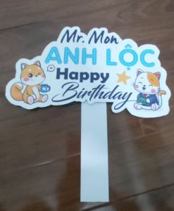 Cây hashtag cầm tay dùng cho thôi nôisinh nhậtsự kiện (chủ đề sinh nhậtthôi nôisự kiện...)