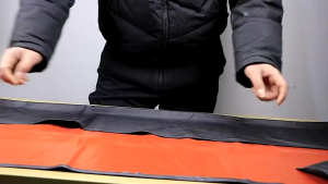 Waterproof Apron Heavy Duty PVC Nylon For Industrial Chemical Resistant Butcher Fishing