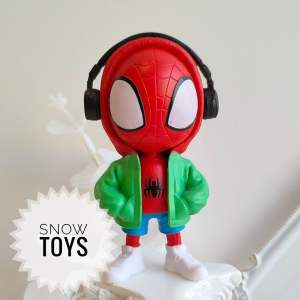 Mô hình Spider Man Spiderman Peter Parker Miles Morales Spidergirl Gwen Stacy Người nhện Du hành đa vũ trụ nhện mới