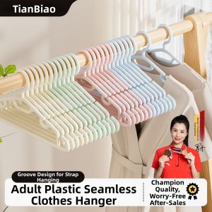 TIANBIAO | Thickened No-Scratch Plastic Hangers