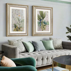 YASISHA | Rustic American Style Living Room Decorative Painting Modern Luxury Sofa Background Wall Hanging Painting Bedroom Floral Restaurant Wall Art