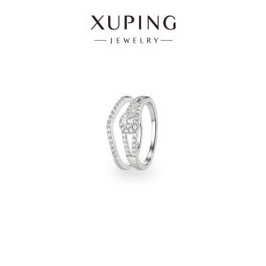 XUPING | Couple Stacking Design Elegance Easy-to-Match Ring