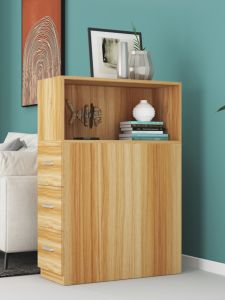 Bookcase Modern Minimalist Dust-Proof Pull-out Bookshelf Bookcase Locker For Home Floor Kids Narrow Cabinet Corner Cabinet Sandwich Cabinet