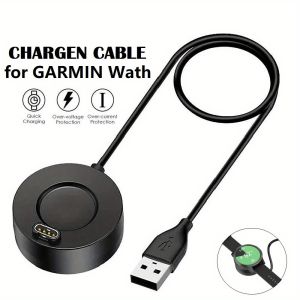 Fast Charging USB Charging Dock for Garmin Vivoactive 3/4/4S Fenix 5S/5X/6S/6XVenu 2/2SDurable Cable for Smartwatch Charging