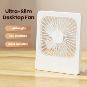 Quạt Để Bàn USB Di Động Siêu Yên Tĩnh Dành Cho Ký Túc Xá Sinh Viên Văn Phòng Tại Nhà Mùa Hè Ngoài Trời Quạt Cầm Tay Để Bàn Với Gió Tiêu Chuẩn