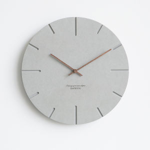 Nordic Style Wall Clock Silent Living Room Decorative Hanging Clock Simple Modern round Face Home Use Quiet Watch