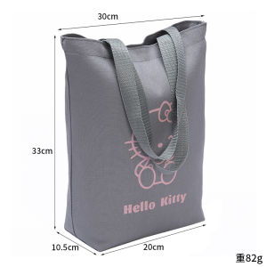 Japanese Style Simple Eco-Friendly Canvas Bag Shopping Bag Handbag Storage Bag Single Shoulder Bag for Home Storage And Travel
