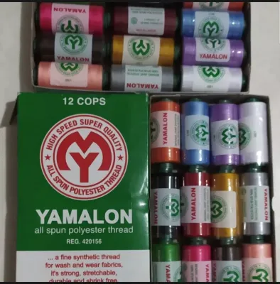 Benang Jahit YAMALON Benang Jahit Merk Yamalon Kualitas terbaik per 6 pcs