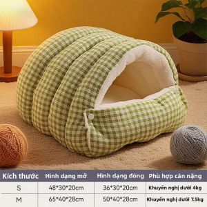 7o | Giường Mèo Giặt Được Dùng Quanh Năm