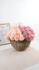 1 PCS BUNGA DANDELION SUPER ARTIFICIAL BAHAN KAIN SILK BUATAN UNTUK DEKORASI PERNIKAHAN DIY BUNGA PINGPONG BUNGA SNOW POM POM DAN BUKET IMPORT MURAH BERKUALITAS TINGGI SEBAGAI HIASAN PAJANGAN RUMAH