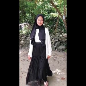 ROK STELA/ROK TUTU RUFFLE DEWASA/LONG TUTU SKIRT IMPORT/ROK TUTU TILE PANJANG 3 KERETAN