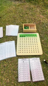 Papan pembagian montessori / unit divison board montessori