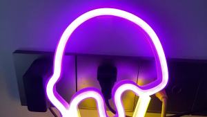 Kem Đèn LED Neon Màu Hồng USB/Chạy Bằng Pin Đèn Ngủ Cho Phòng Ngủ Trang Trí Phòng Quà Tặng Ngày Lễ Trang Trí Trong Nhà Thông Lượng Ánh Sáng <60