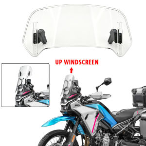 Universal Motorcycle Windshield Extension Adjustable Spoiler Deflector FOR CFMOTO 450MT 450 MT 700MT 800MT 800MT-X 1000MT-X