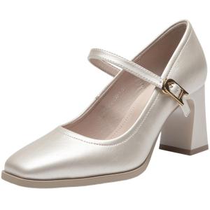 DUSTO | Mary Jane High Heels Matching Skirts