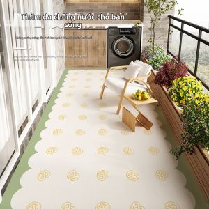 Thảm Ban Công Chống Nắng Không Thấm Nước Không Cần Rửa