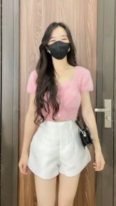 Quần Short Phồng Tafta Bigsize Có Túi Cạp Lưng Cao 2 Lớp Cao Cấp EVO-98