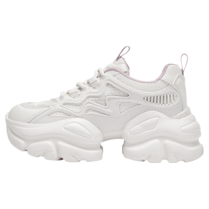 Daphne | Thick Sole Height Increasing White Breathable Summer Sports Shoes