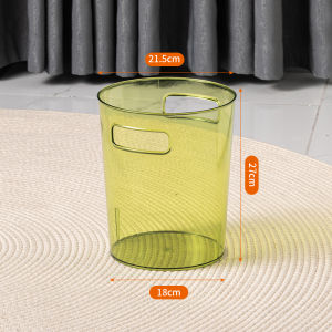 YYIEDERNG | Transparent Creative Large Capacity Trash Bin