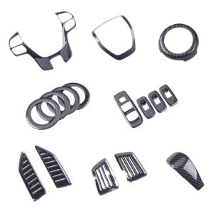 LT | Dán Trung Tâm Điều Khiển Mô Típ Sợi Carbon Nội Thất Ford Everest Cho Năm Sản Xuất Cụ Thể
