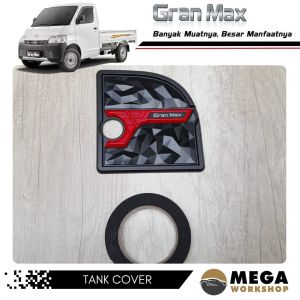 Tank Cover Tutup Tangki Bensin Grandmax Hitam Trapesium