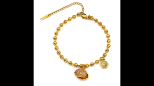 [HCM]Lắc Tay Nữ Titan Cao Cấp Sáng Bóng Lắc Tay Nữ Mạ Vàng 18K Vòng Đeo Tay Nữ Titan Không Gỉ - Người Đẹp Vì Lụa