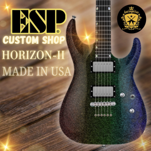 ESP USA Custom Shop Horizon-II EMG/ Seymour Duncan Black Halo Electric Guitar with Hardcase (Preorder)