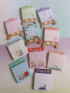Cute Snoopy Sticky Notes Small Stationery Cartoon Learning Adhesive Paper Business Supplies Cultural Goods Other Brand