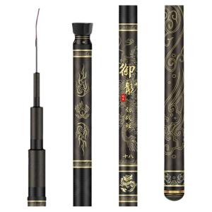 JINGZHANLI | Cần Câu Cá Siêu Nhẹ Cứng Cấp 6.3m