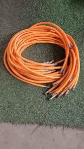 สายพ่นยา 767 สีเหลือง หนา 8.5 มิล ยาว 1.2 เมตร (แพ็ค 1เส้น)