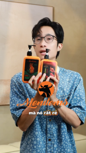 Sữa Tắm & Dầu Gội Nam DeepClean Menitems – Sạch Gàu Giảm Nhờn Ngừa Mụn Lưng Lưu Hương Nước Hoa Nam Tính
