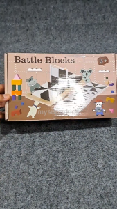 Mainan Edukasi Building Blocks Battle Mainan Anak Balok Susun
