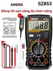 ANENG | Máy Đo Vạn Năng Kỹ Thuật Số ANENG SZ853 6000 Số Đo Đo Điện Áp AC/DC Dòng Điện Điện Trở Tích Hợp Chức Năng Kiểm Tra Điện Áp Không Tiếp Xúc NCV Kèm Bút Thử Điện B15