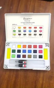 Màu Nước Viên Nén Giorgione 18/24/36 Màu - TẶNG GIẤY VẼ CỌ VẼ